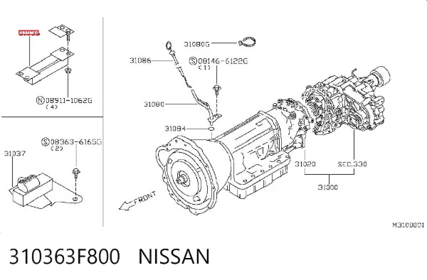  310363F800 Nissan/Infiniti