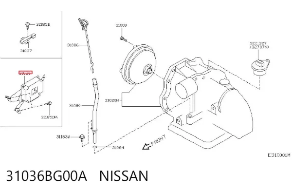  31036BG00A Nissan/Infiniti