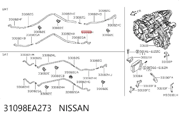  31098EA273 Nissan/Infiniti