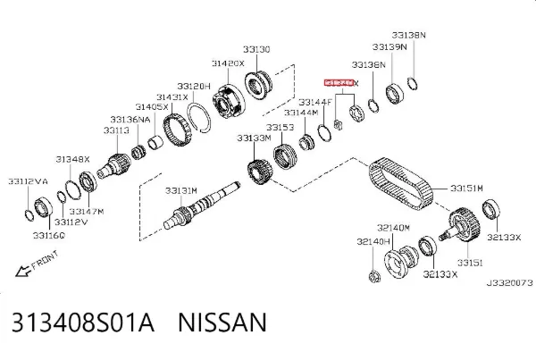  313408S01A Nissan/Infiniti