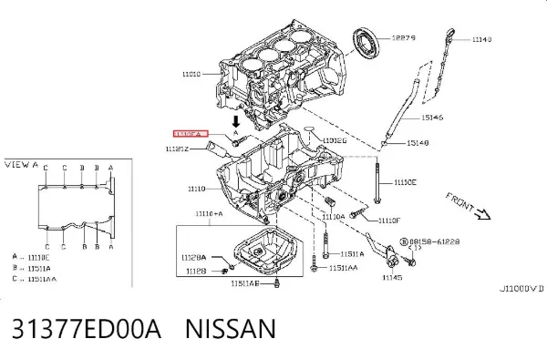  31377ED00A Nissan/Infiniti