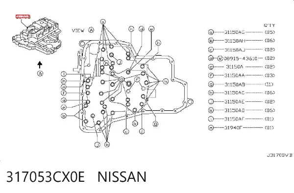  317053CX0E Nissan/Infiniti