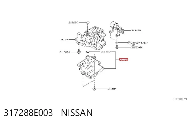 Фильтр АКПП 317288E003 Nissan/Infiniti