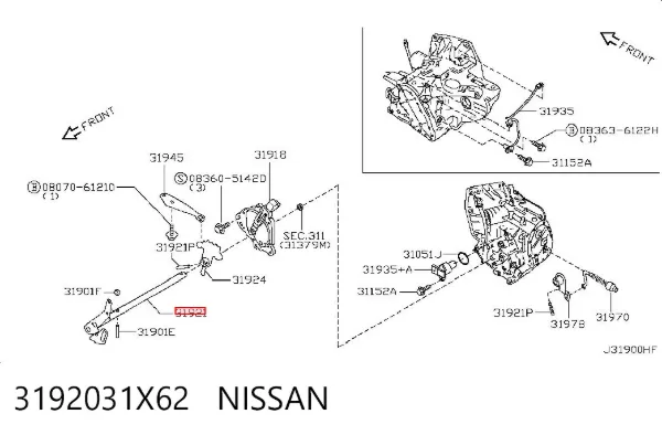  3192031X62 Nissan/Infiniti