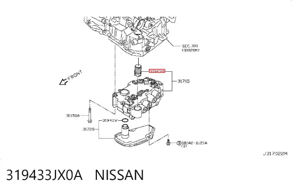  319433JX0A Nissan/Infiniti