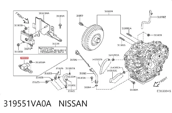  319551VA0A Nissan/Infiniti