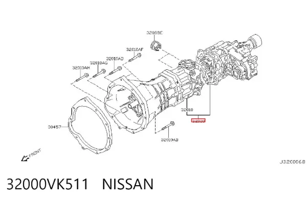 КПП 32000VK511 Nissan/Infiniti