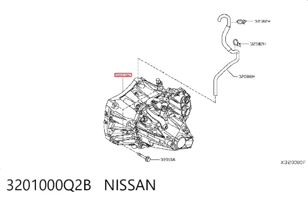 КПП 3201000Q2B Nissan/Infiniti