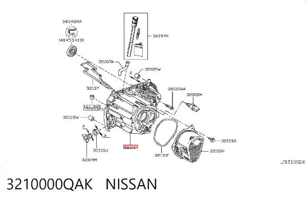 КПП 3210000QAK Nissan/Infiniti