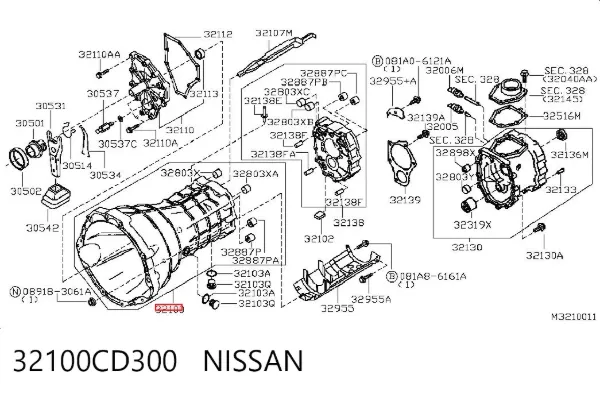  32100CD300 Nissan/Infiniti