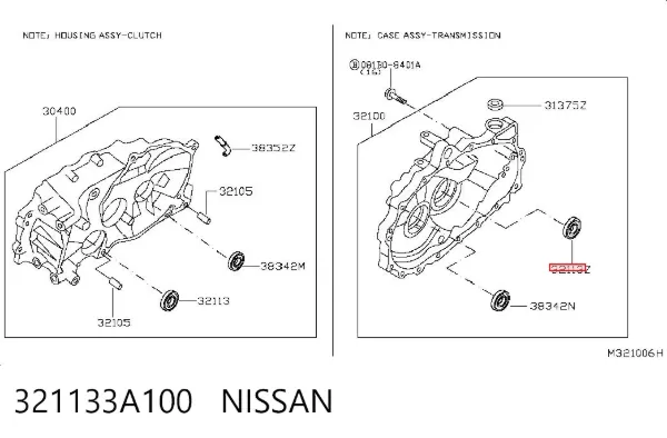  321133A100 Nissan/Infiniti