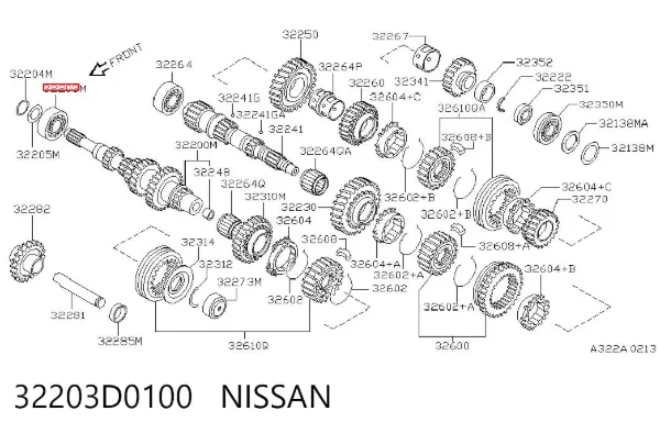  32203D0100 Nissan/Infiniti