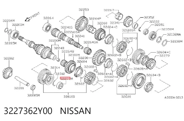  3227362Y00 Nissan/Infiniti