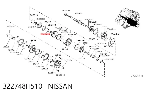  322748H510 Nissan/Infiniti
