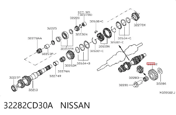  32282CD30A Nissan/Infiniti