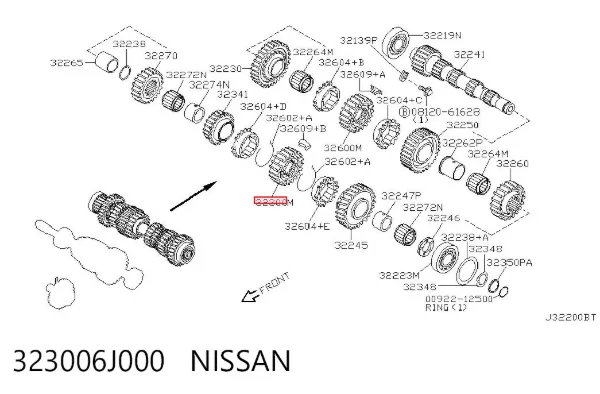 323006J000 Nissan/Infiniti
