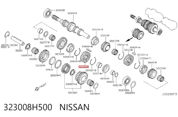  323008H500 Nissan/Infiniti