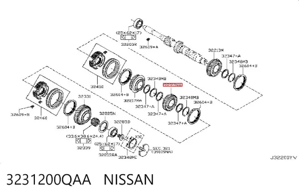  3231200QAA Nissan/Infiniti