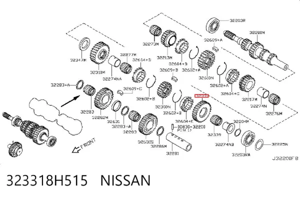  323318H515 Nissan/Infiniti