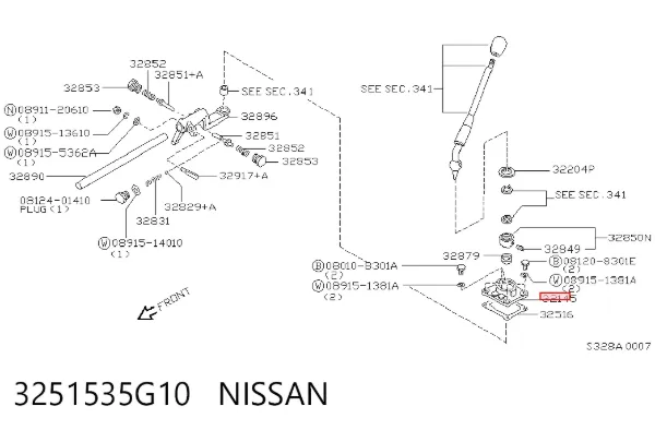  3251535G10 Nissan/Infiniti