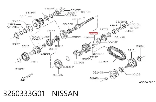 3260333G01 Nissan/Infiniti