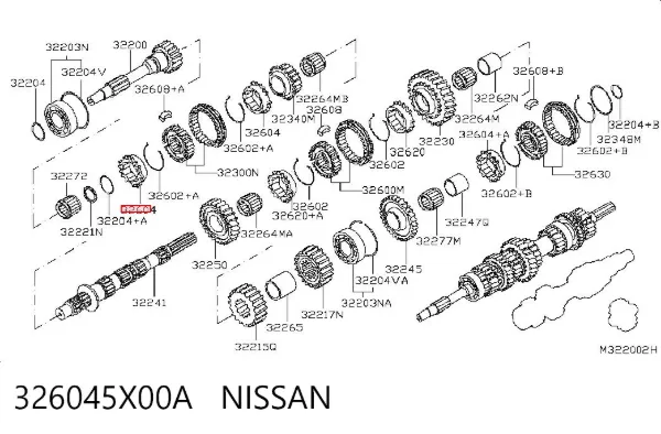  326045X00A Nissan/Infiniti