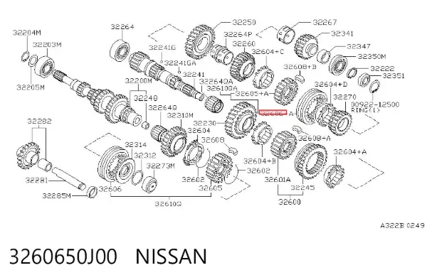  3260650J00 Nissan/Infiniti