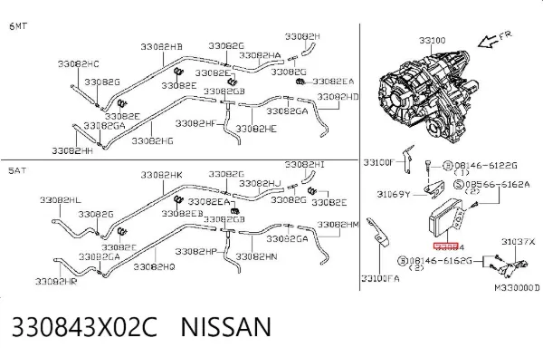  330843X02C Nissan/Infiniti