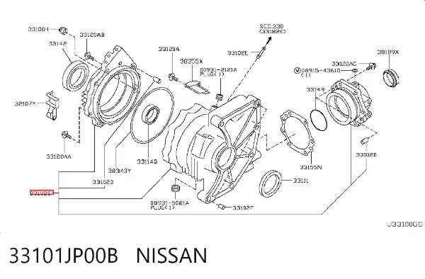  33101JP00B Nissan/Infiniti