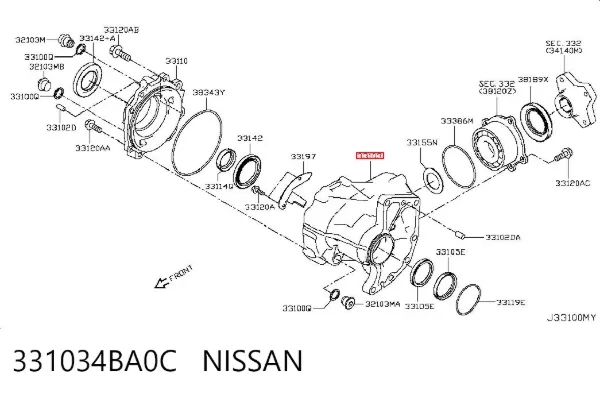  331034BA0C Nissan/Infiniti
