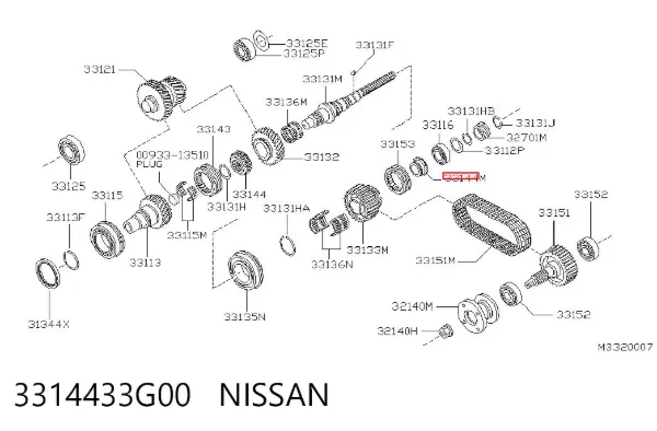  3314433G00 Nissan/Infiniti