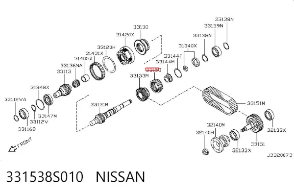  331538S010 Nissan/Infiniti