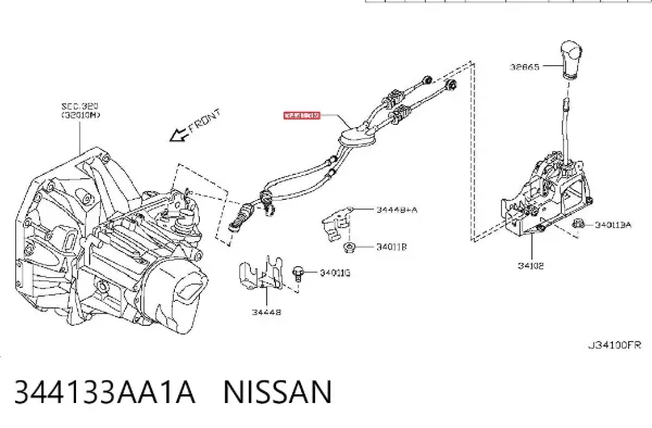  344133AA1A Nissan/Infiniti