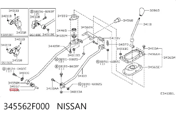  345562F000 Nissan/Infiniti