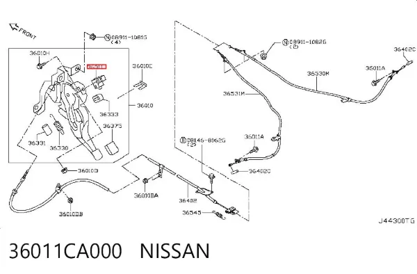  36011CA000 Nissan/Infiniti