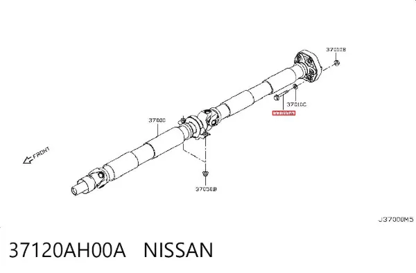  37120AH00A Nissan/Infiniti