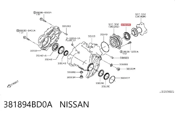  381894BD0A Nissan/Infiniti