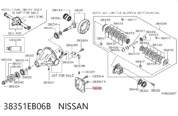  38351EB06B Nissan/Infiniti
