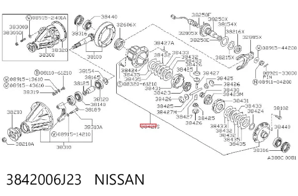  3842006J23 Nissan/Infiniti