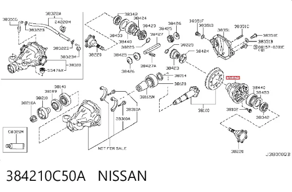  384210C50A Nissan/Infiniti