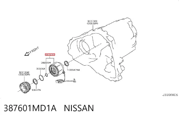  387601MD1A Nissan/Infiniti