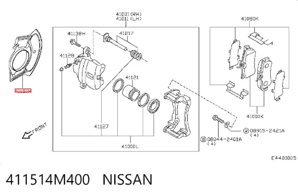  411514M400 Nissan/Infiniti