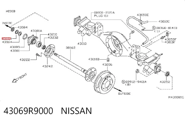  43069R9000 Nissan/Infiniti