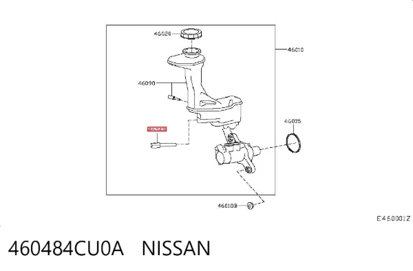  460484CU0A Nissan/Infiniti