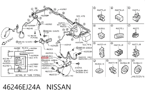  46246EJ24A Nissan/Infiniti