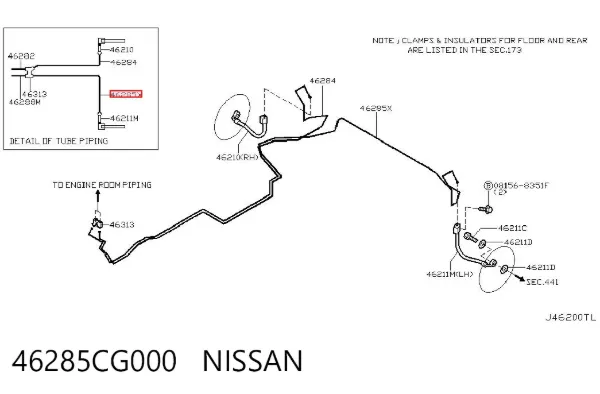  46285CG000 Nissan/Infiniti