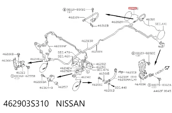  462903S310 Nissan/Infiniti