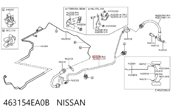  463154EA0B Nissan/Infiniti
