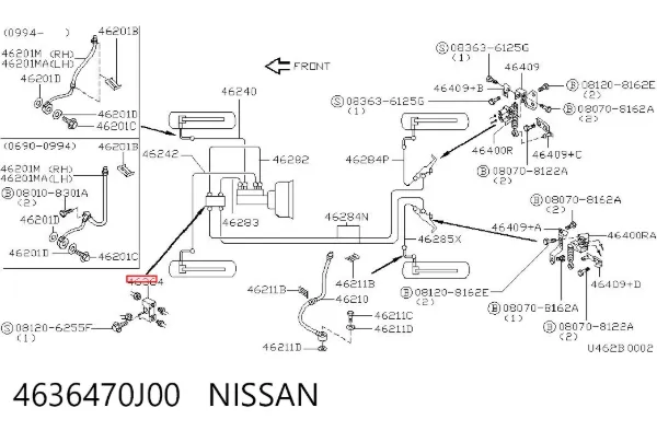  4636470J00 Nissan/Infiniti