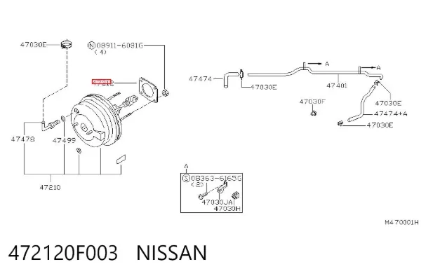  472120F003 Nissan/Infiniti